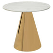 Azalea White Marble Top Dining Table