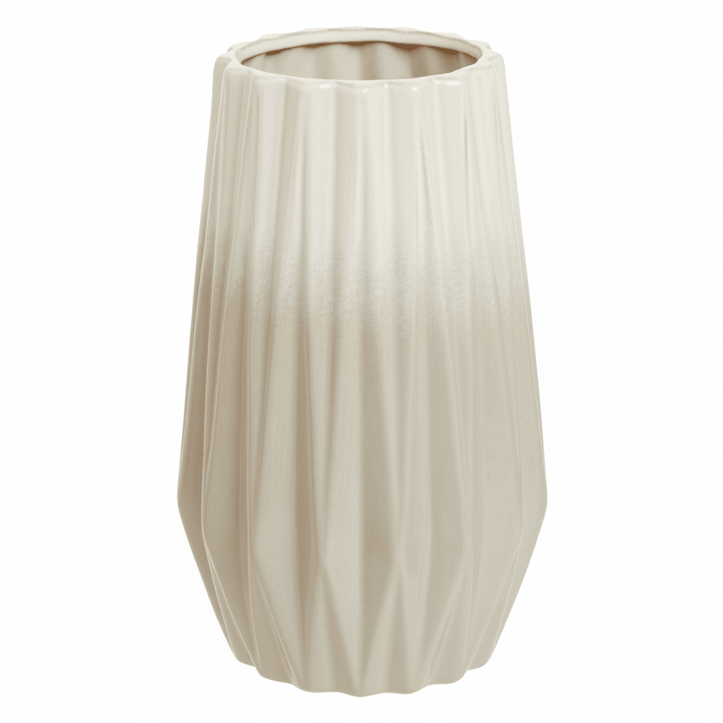 Azul Small Grey and White Ceramic Vase
