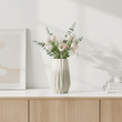 Azul Small Grey and White Ceramic Vase