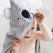 Baby Bath Towel With Dinosaur Cloak Large