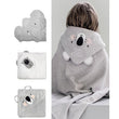 Baby Bath Towel With Dinosaur Cloak Large