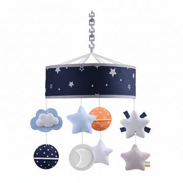 Baby Bed Bell Rattle Music Star Comfort Toy