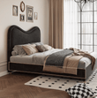 Baeyer King Size / Super King Size Bed, Velvet