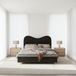 Baeyer King Size / Super King Size Bed, Velvet