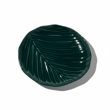 Bali Dark Green Canape Plate
