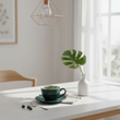 Bali Dark Green Cup And Saucer