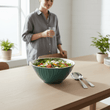 Bali Dark Green Small Salad Bowl