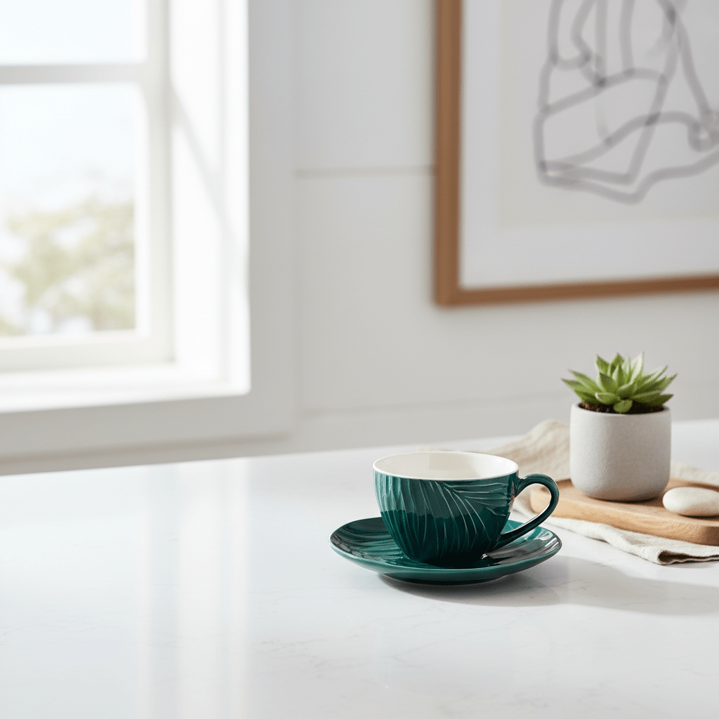 Bali Espresso Cup And Saucer