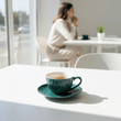 Bali Espresso Cup And Saucer