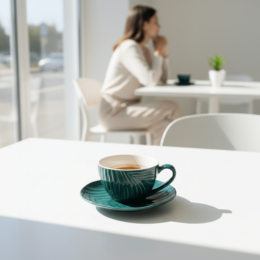 Bali Espresso Cup And Saucer