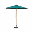 Bali Hunter Green Wooden Parasol 2.85m