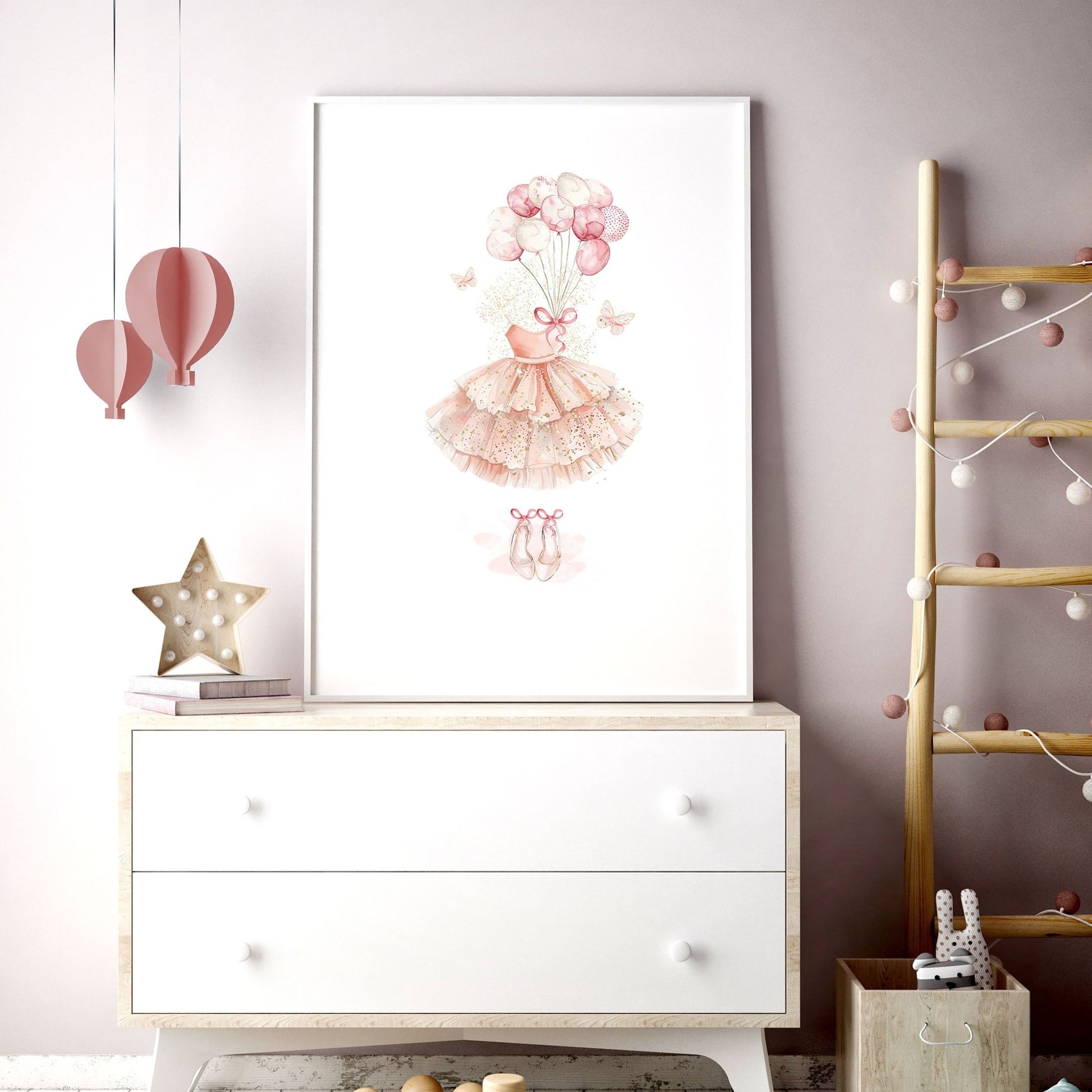 Ballerina Artwork | Set of 3 wall art prints