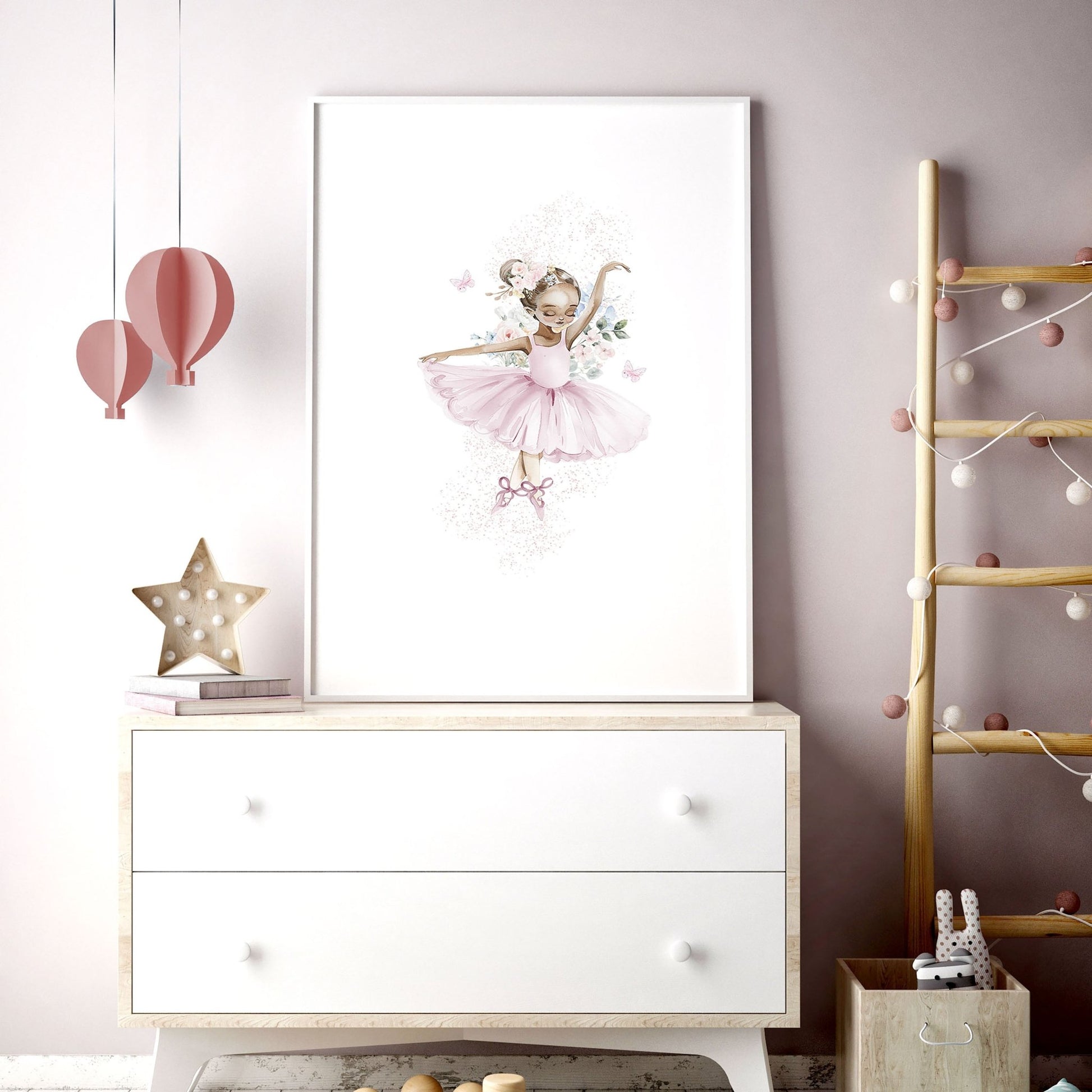 Ballerina Prints | Set of 3 wall art prints