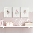 Ballerina Prints | Set of 3 wall art prints