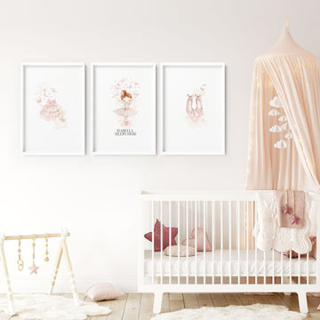 Ballet Dancer Wall Art | Set of 3 wall art prints