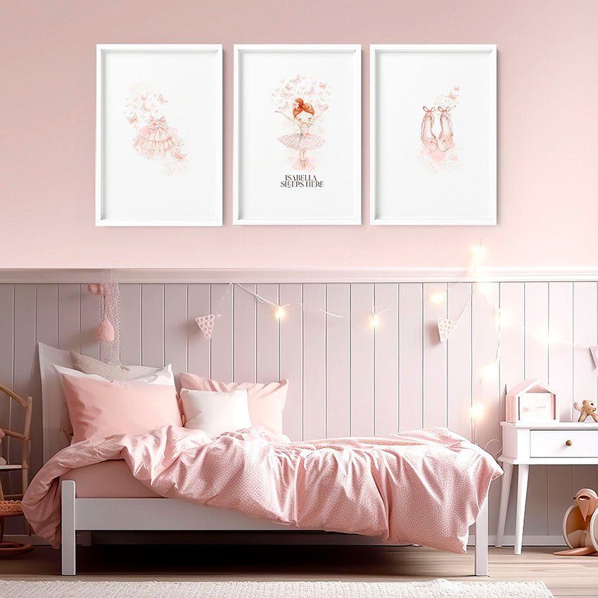 Ballet Dancer Wall Art | Set of 3 wall art prints