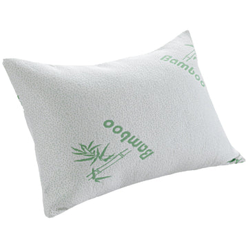 Bamboo Memory Foam Pillow Hypoallergenic Cooling Luxury Premium Fibre Filling for Superior Comfort and Support