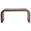 Bambusa Bamboo Inlay Curved Coffee Table