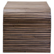 Bambusa Bamboo Inlay Curved Coffee Table