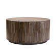 Bambusa Bamboo Inlay Round Coffee Table