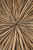 Bambusa Bamboo Inlay Round Coffee Table