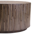 Bambusa Bamboo Inlay Round Coffee Table