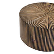 Bambusa Bamboo Inlay Round Coffee Table