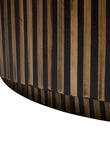 Bambusa Bamboo Inlay Round Coffee Table