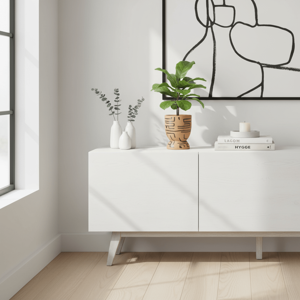 Barren Earthenware Planter