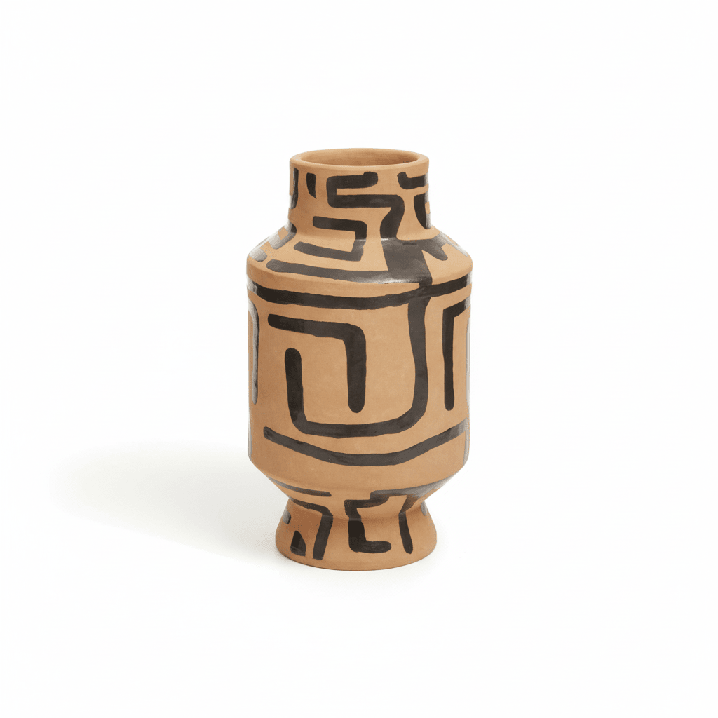 Barren Earthenware Vase