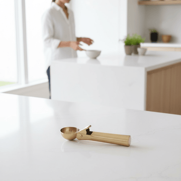 Barron Light Gold Finish Ice Cream Scoop