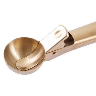 Barron Light Gold Finish Ice Cream Scoop