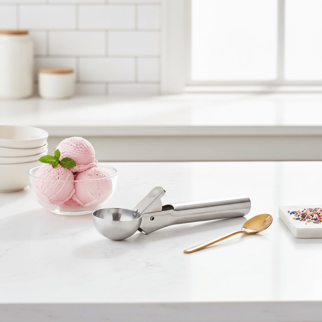 Barron Stainless Steel Ice Cream Scoop