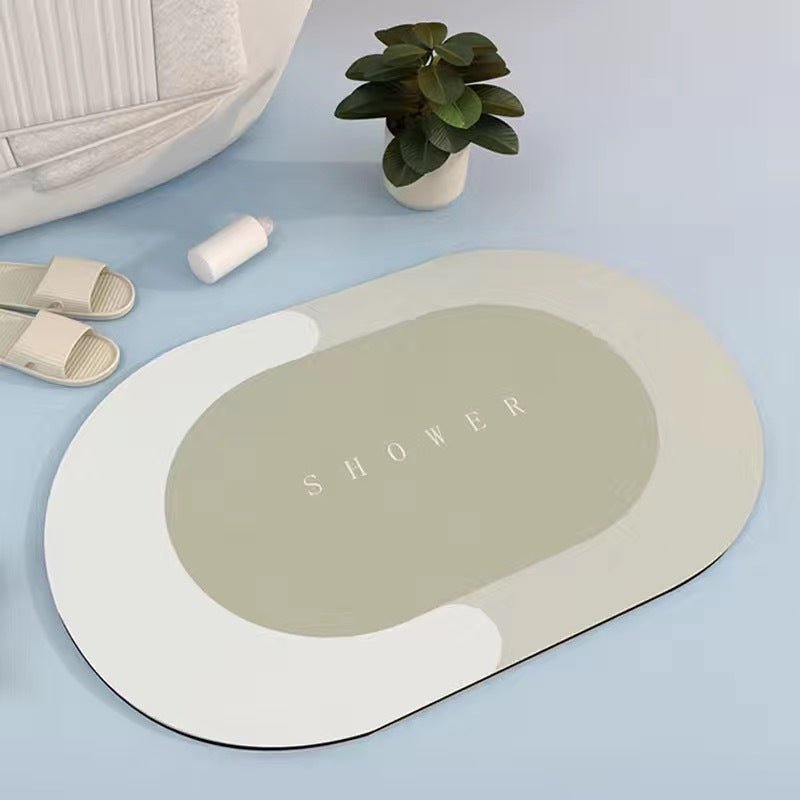 Bath Mat Entrance Door Mat Super Absorbent Bathroom Mats Quick Drying Bathroom Carpet Modern Simple Non - Slip Floor Mats Home