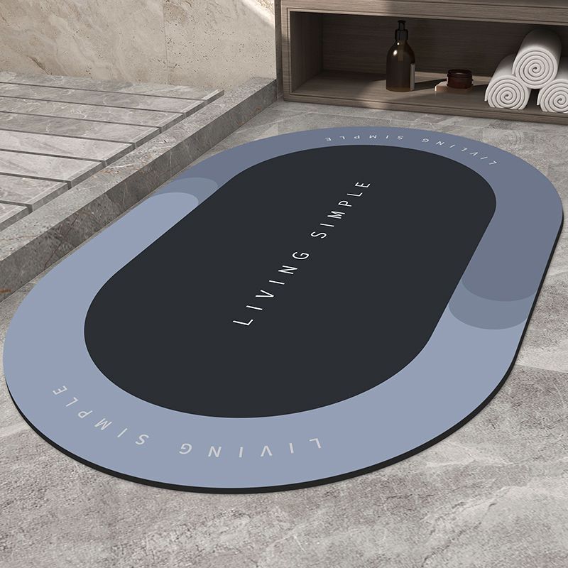 Bath Mat Entrance Door Mat Super Absorbent Bathroom Mats Quick Drying Bathroom Carpet Modern Simple Non - Slip Floor Mats Home