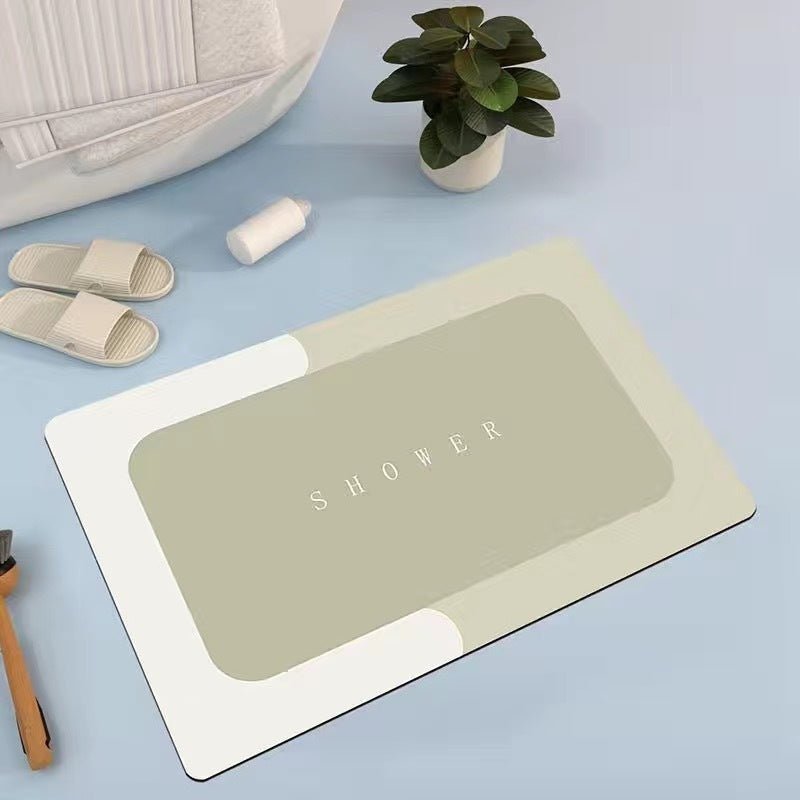 Bath Mat Entrance Door Mat Super Absorbent Bathroom Mats Quick Drying Bathroom Carpet Modern Simple Non - Slip Floor Mats Home