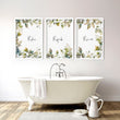 Bathroom Art Wall | Set of 3 wall art prints