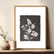 Bathroom Decor Sets Dark Botanical Wildflower & Blossom wall art — piece 2 of 3 in the set