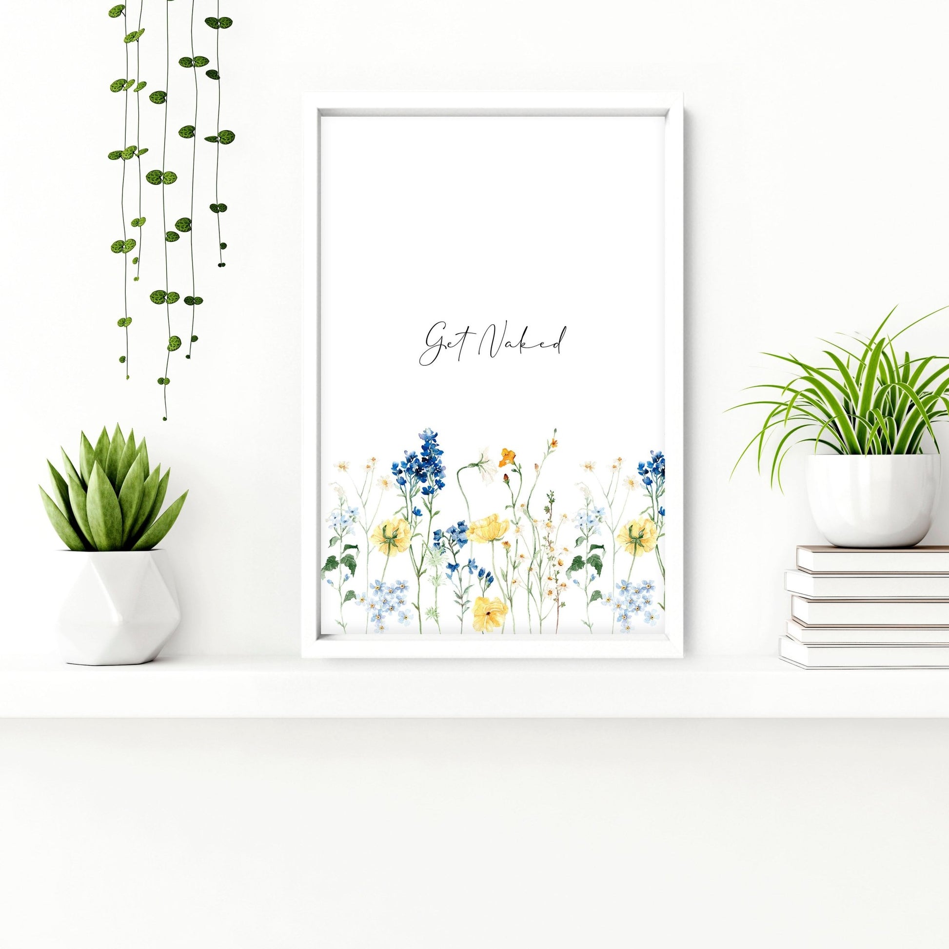 Bathroom Decor Small | Set of 2 wall art prints