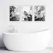 Bathroom Wall Prints | Set of 3 Botanical Wall art Prints