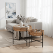Batu Set of 2 Natural Rattan Side Tables