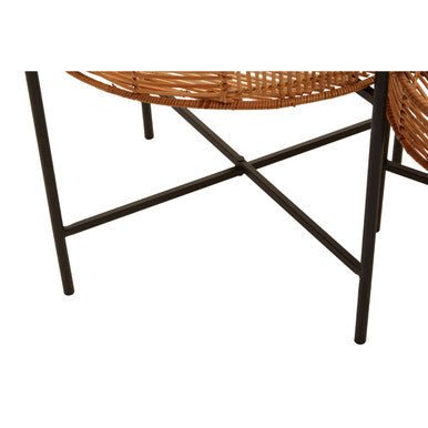 Batu Set of 2 Natural Rattan Side Tables
