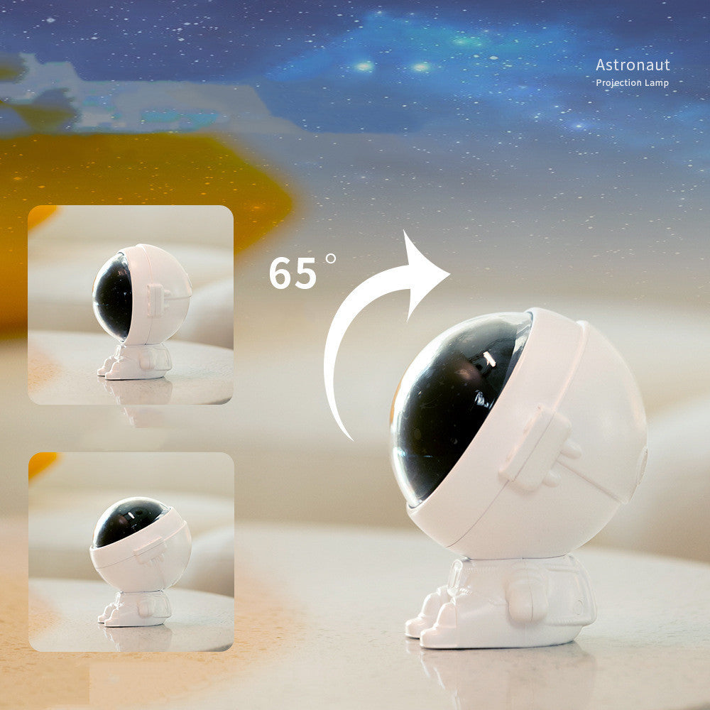 Galaxy Star Projector Night Light - Astronaut LED Lamp for Kids & Adults | Starry Sky Room Decor