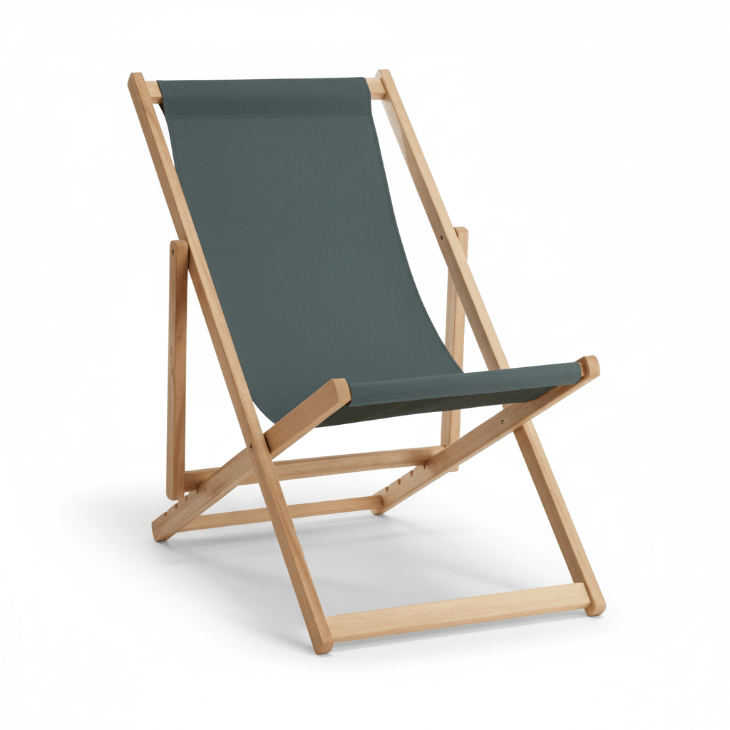 Beauport Khaki Deck Chair