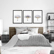 Bedroom Framed Prints | Set of 3 wall art prints