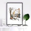 Bedroom Wall Frames London Travel Art | 