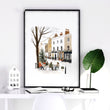 Bedroom Wall Frames London Travel Art | 