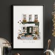 Bedroom Wall Picture Frames New York City Autumn Travel wall art | 