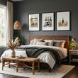 Bedroom Wall Picture Frames New York City Autumn Travel wall art | 