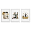 Bedroom Wall Picture Frames New York City Autumn Travel Wall Art Prints | 